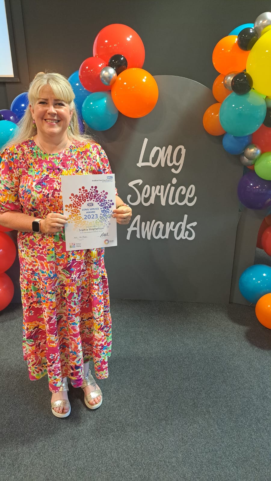 21 years in Research! Hear from Sophie, who’s been awarded for 30 years’ service in the Trust.