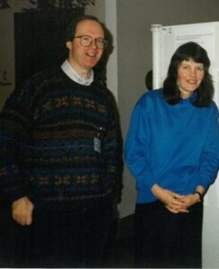 Photo of Anne Forster and John Holden 36 years ago